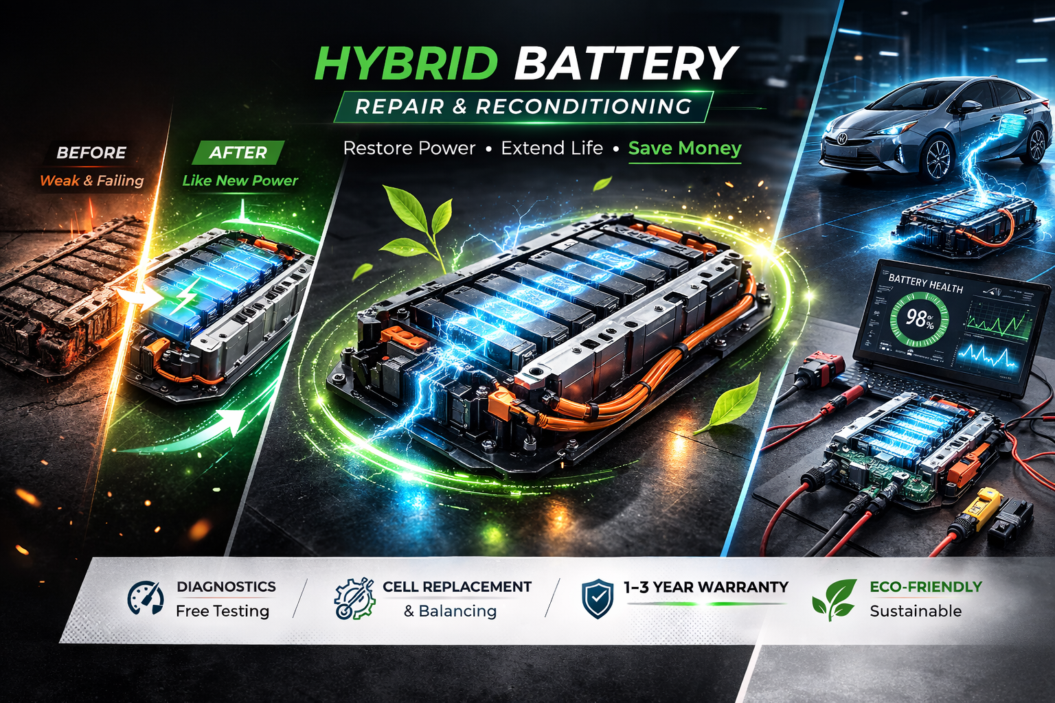 Hybrid Battery Service
